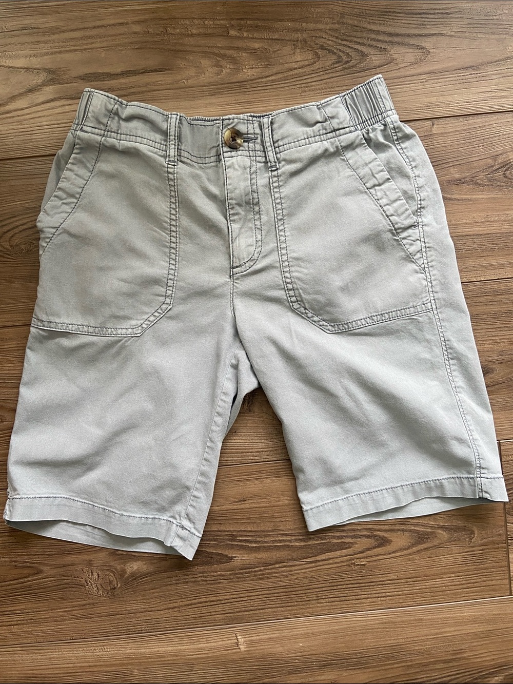 Women's Casual Gray Cotton Shorts XS